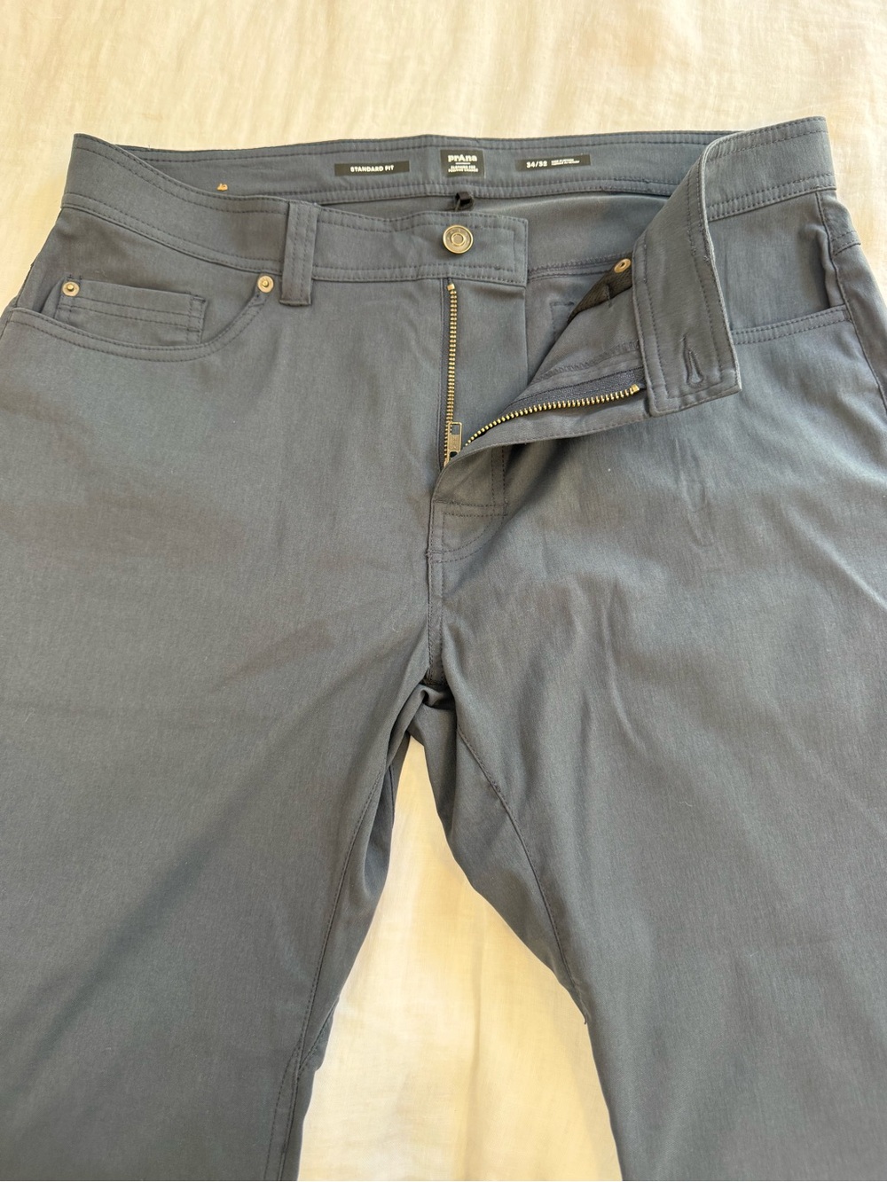 Prana Stretch Brion Zion 5 Pocket Standard Straight Pant - Picture 9 of 16
